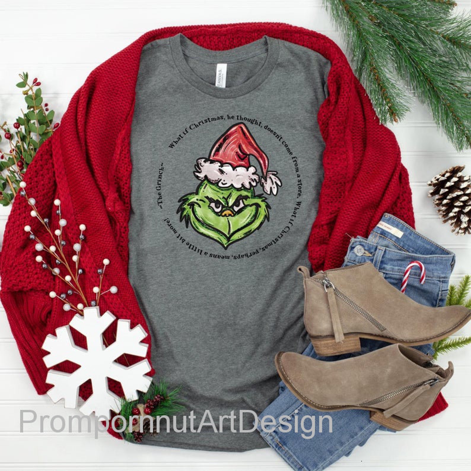 grinch shirt etsy