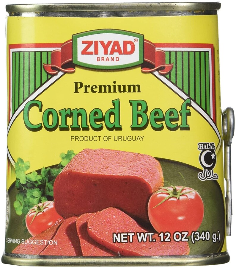 Ziyad Halal Vlees Corned Beef 12 Ounce Etsy