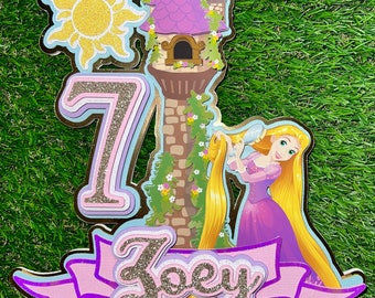 Rapunzel Cake Topper