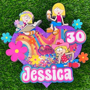 Lizzie Cake Topper