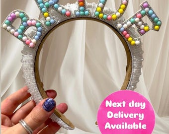 Bridal Headband | Colorful Bride, Wedding Hair Accessory