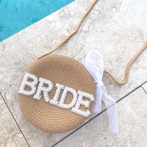 Personalised  Bag | Custom Wifey Bag | Embellished Wife Bag | Honeymoon Bag | Clutch Bag | Bride Bag | Wife Bag | Bride Beach Bag |