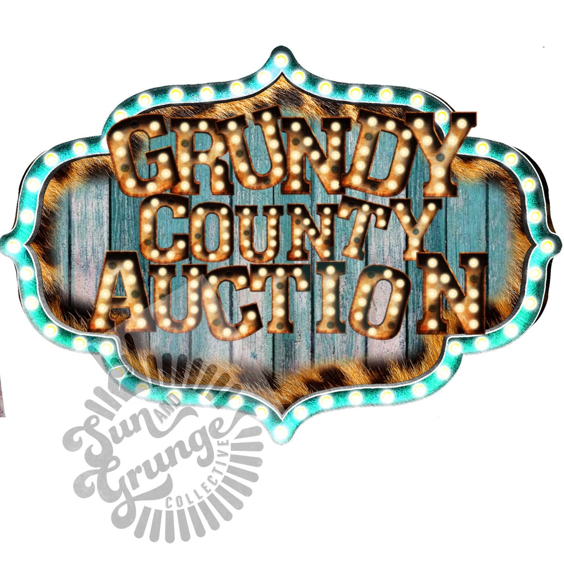I Went Down To The Grundy County Auction Grundy County Auction Sublimation Designs | Etsy