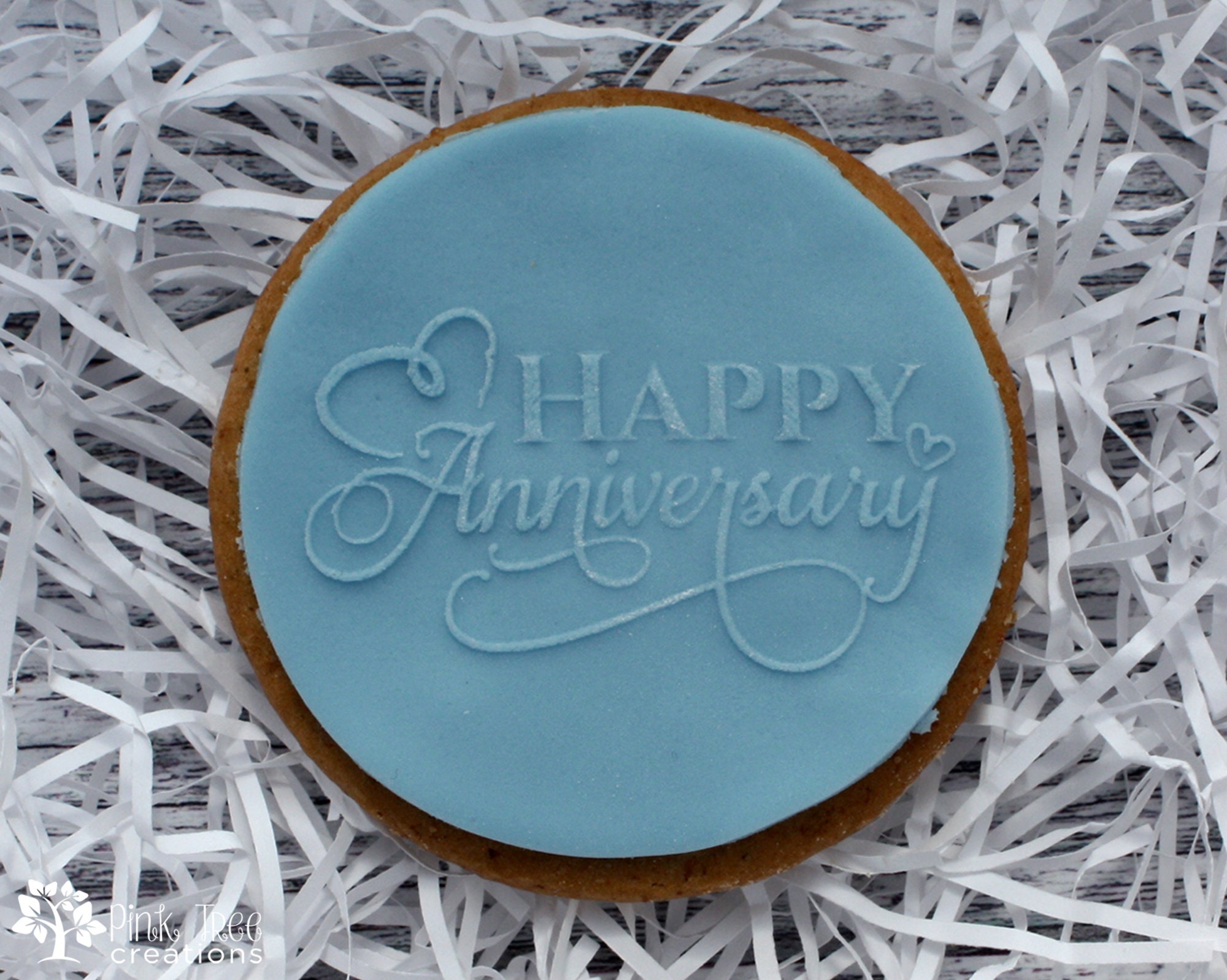 Happy Anniversary Embosser/Debosser Stamp Cookie Cutter Etsy