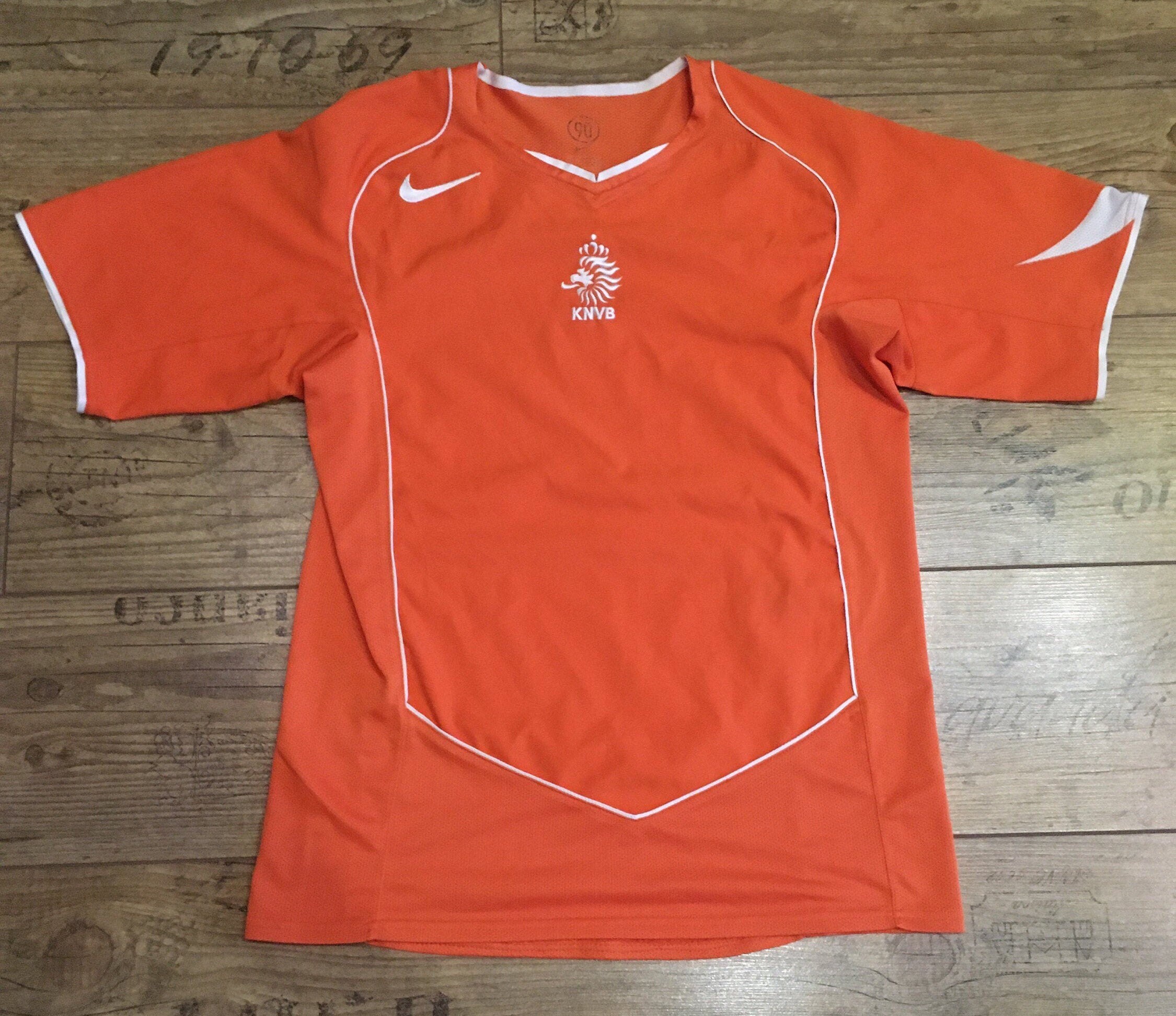 Jersey Netherlands National Team Football 2004/2006 Home Kit | Etsy