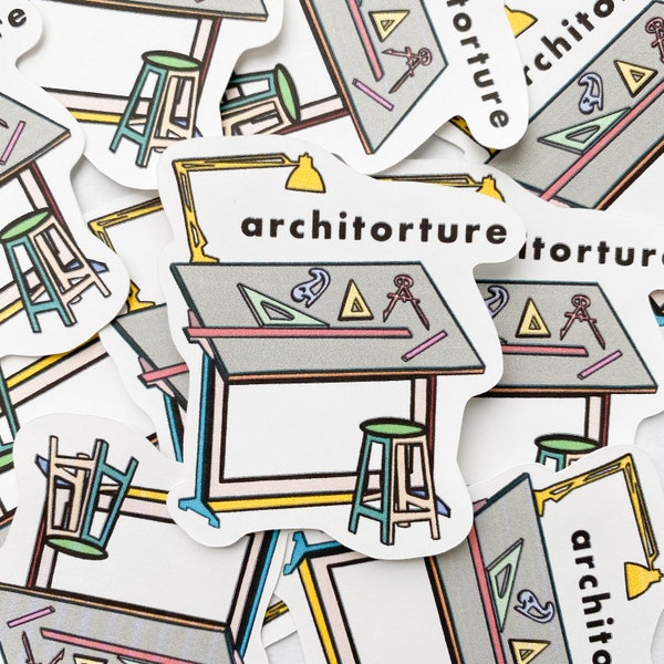 Architorture Sticker | Architecture School | Architect
