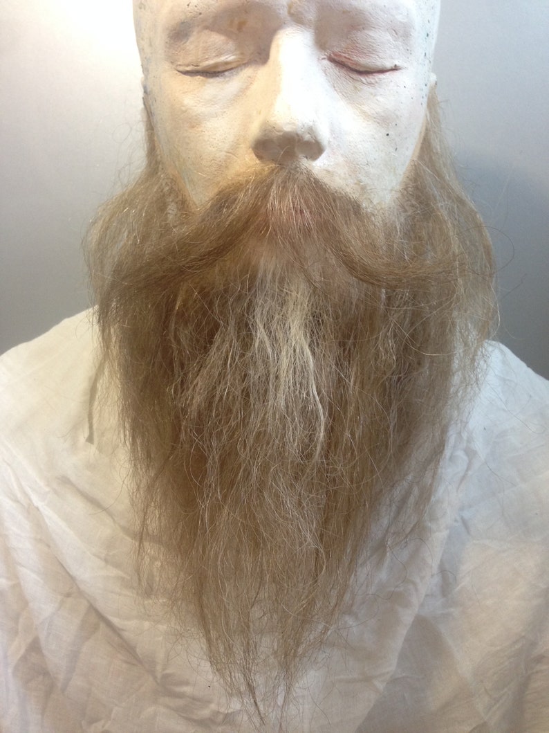 Realistic Fake Beard 100 Natural Yak Hair Etsy