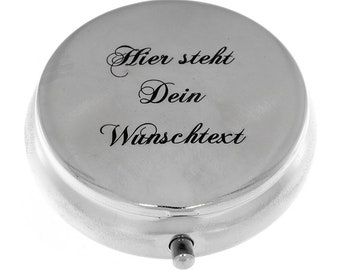 Taschenaschenbecher  mit Wunschgravur