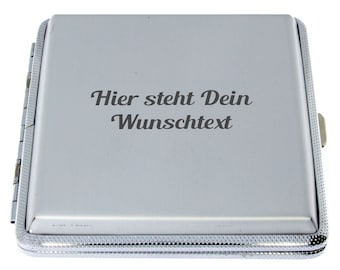 Cigarette case 20silver with engraving