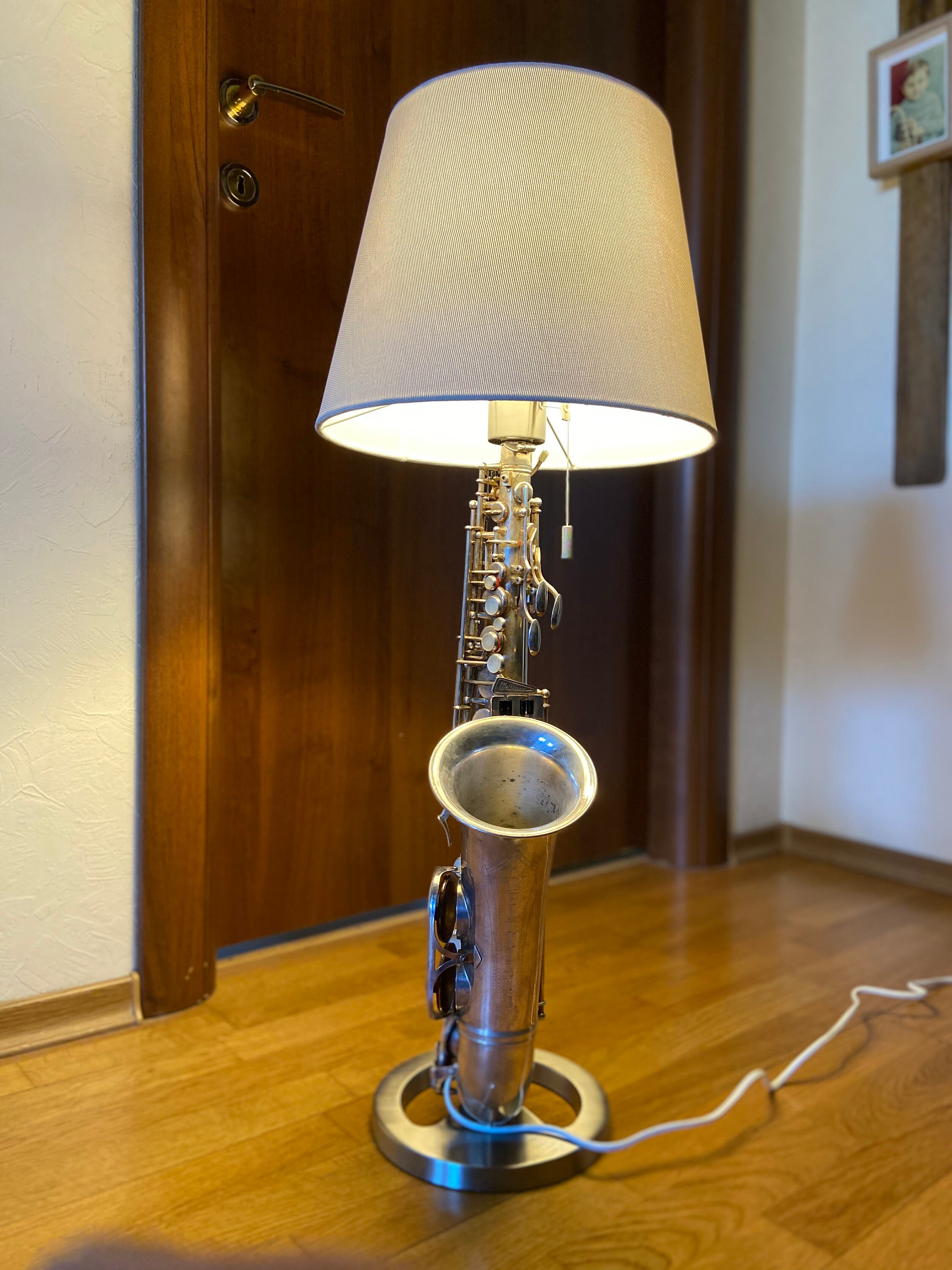 Saxophone lamp Table lamp Desk lamp Gift for man Home Etsy