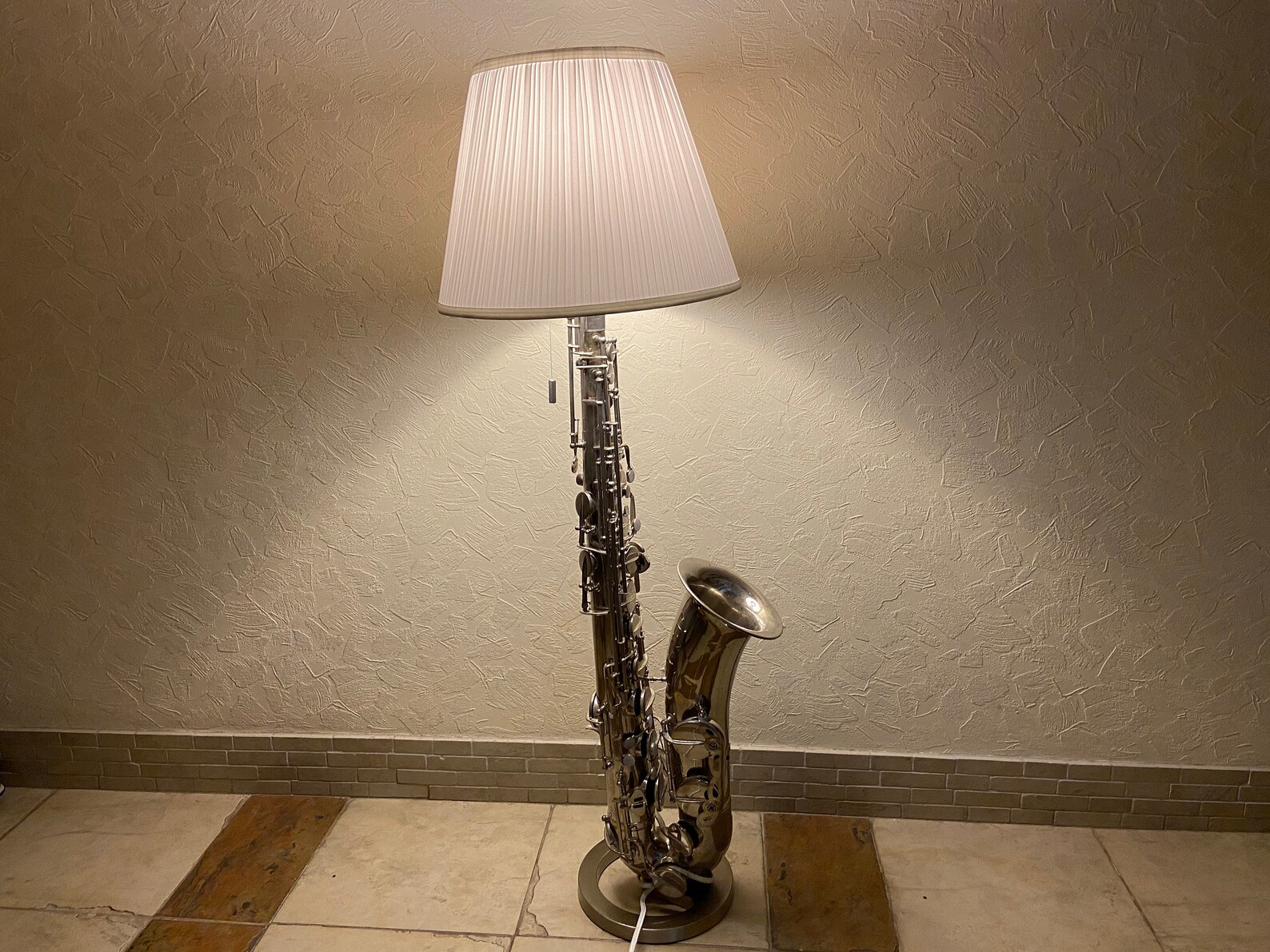 Saxophone lamp Gift for man Gift for musician Table lamp Etsy