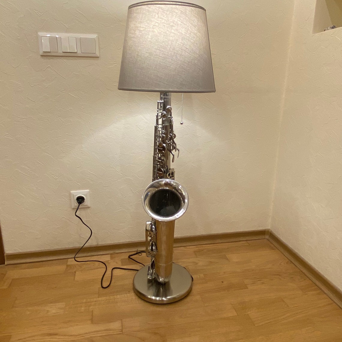 Saxophone lamp Table lamp Desk lamp Gift for man Home Etsy