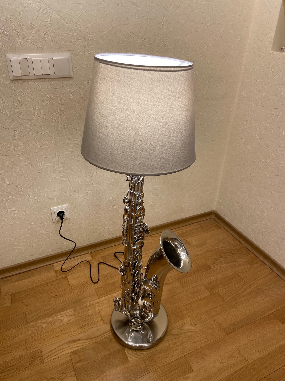 Saxophone lamp Table lamp Desk lamp Gift for man Home Etsy