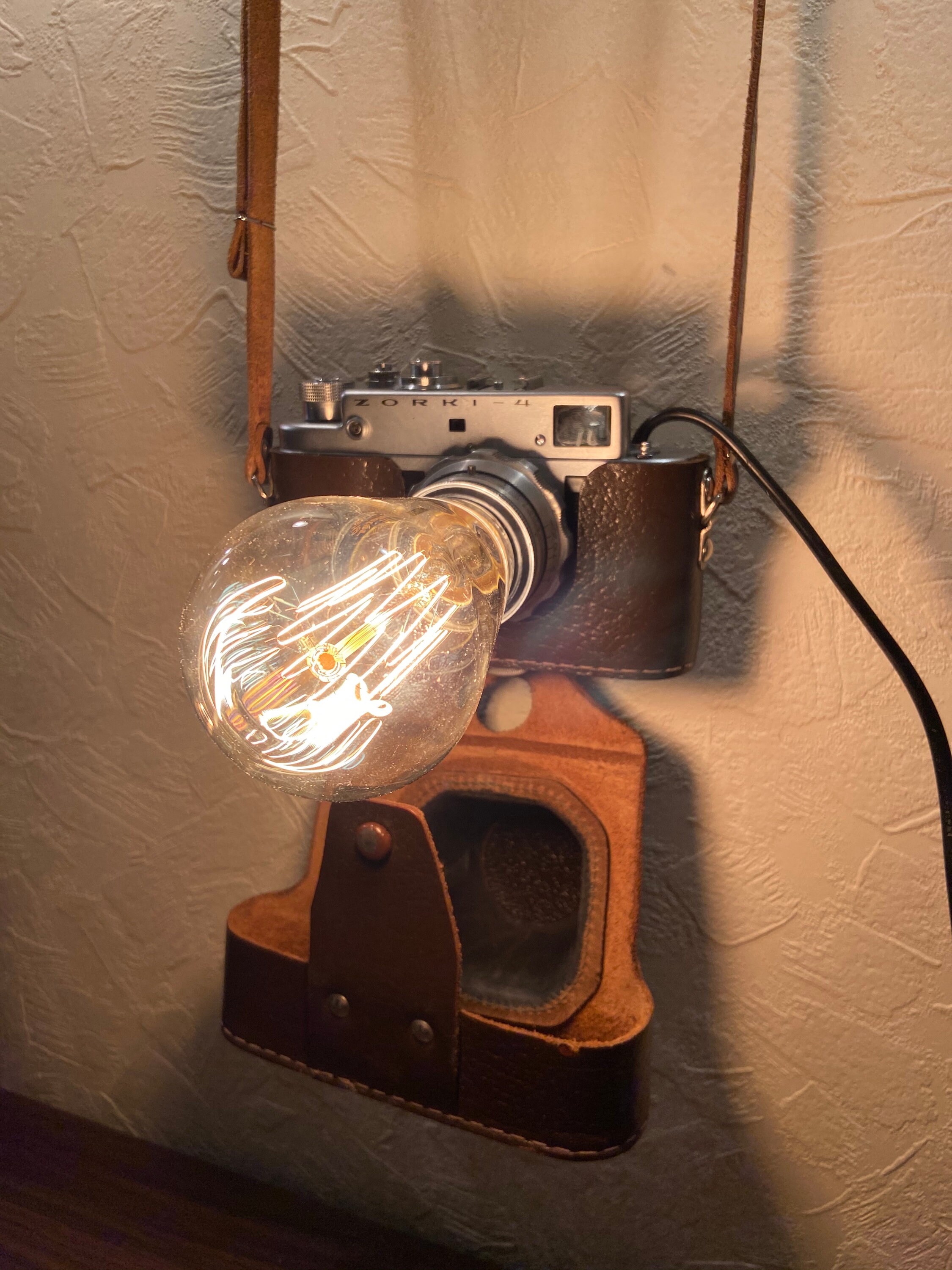 Vintage Camera Lamp Etsy