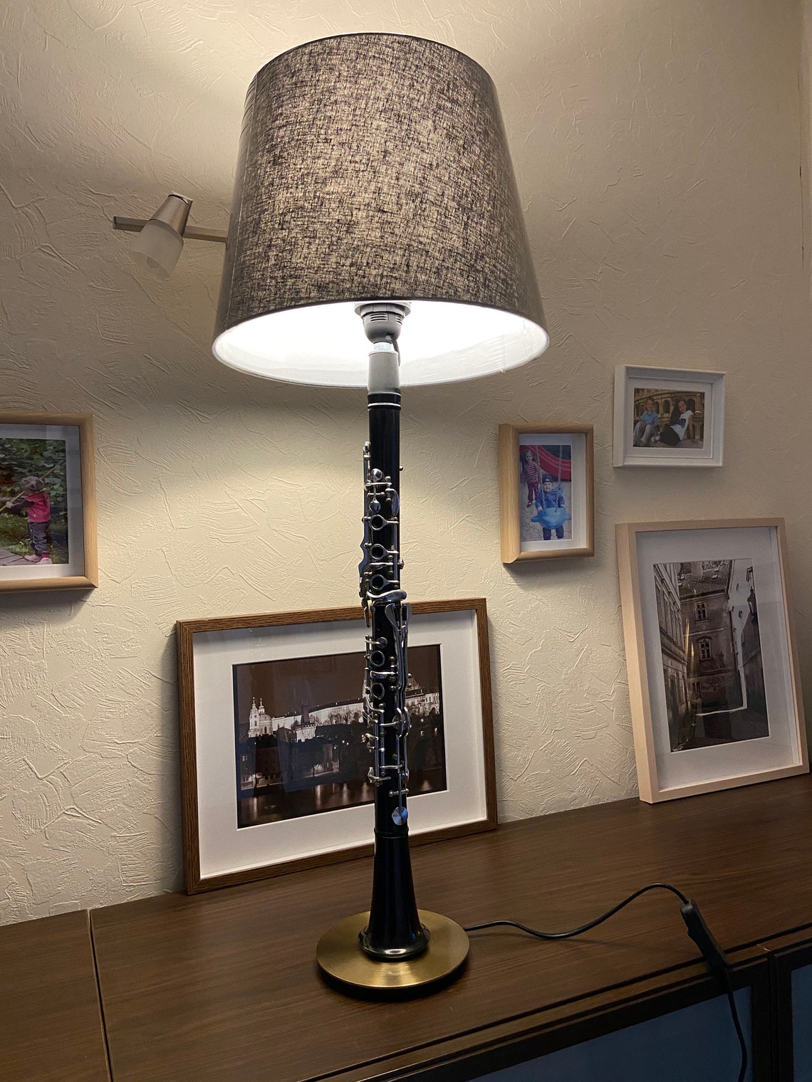 lamp Gift for musician desk lamp Table lamp home Etsy