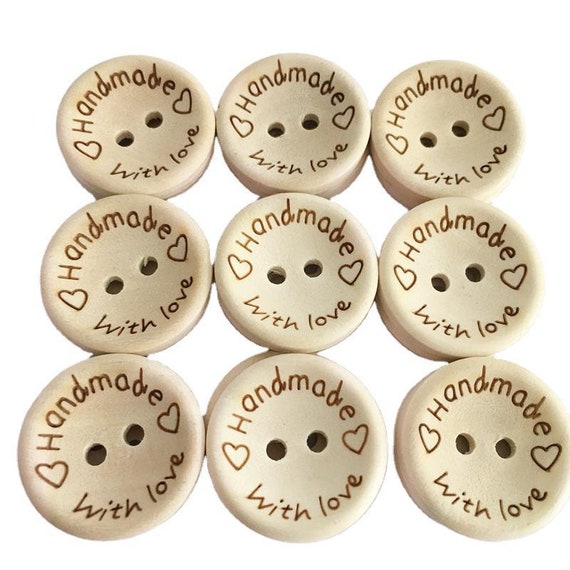 Button Love  Wooden button, Wooden, Buttons