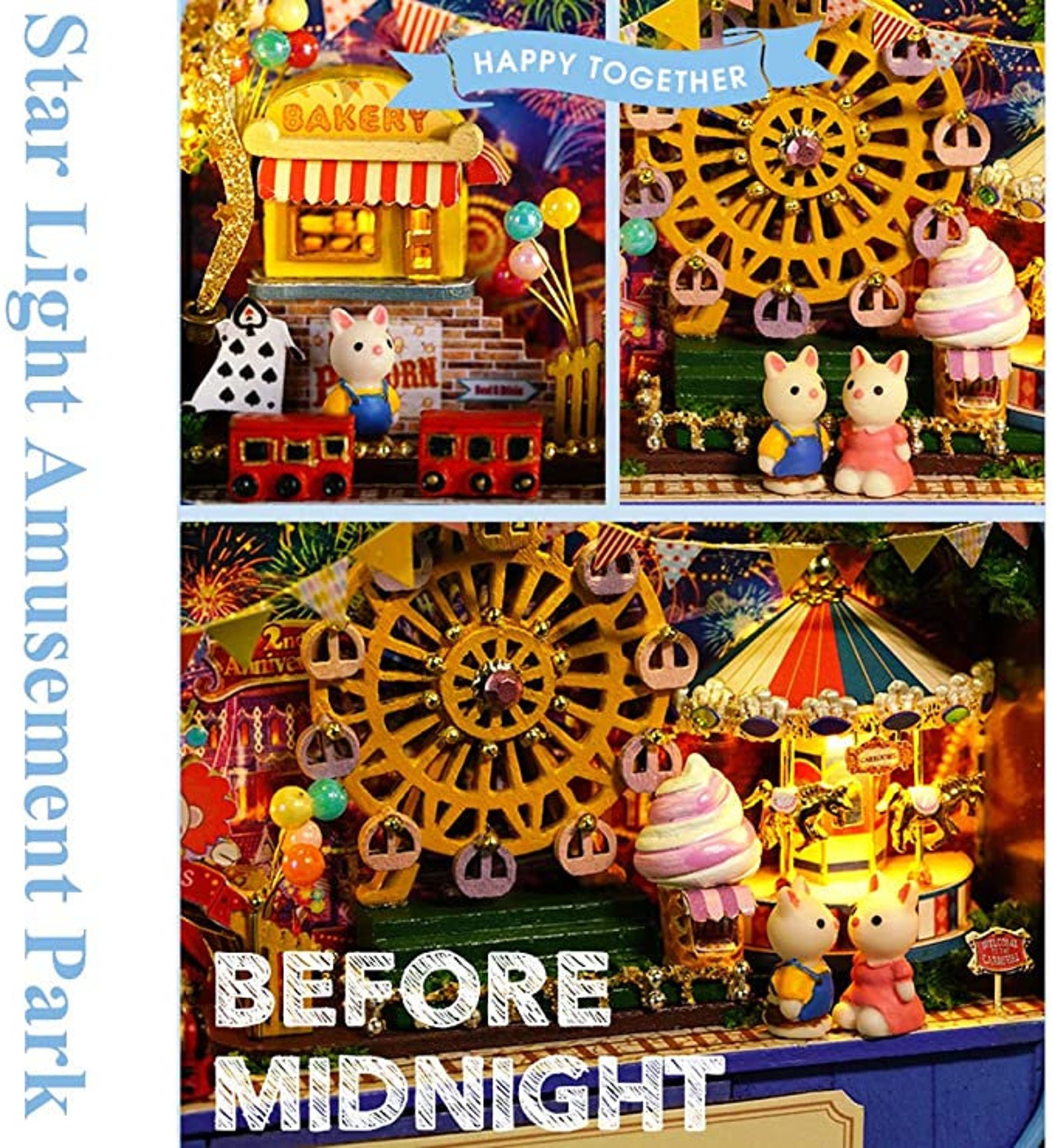 DIY Miniature Dollhouse Tin Box Theatre Starlight Amusement - Etsy