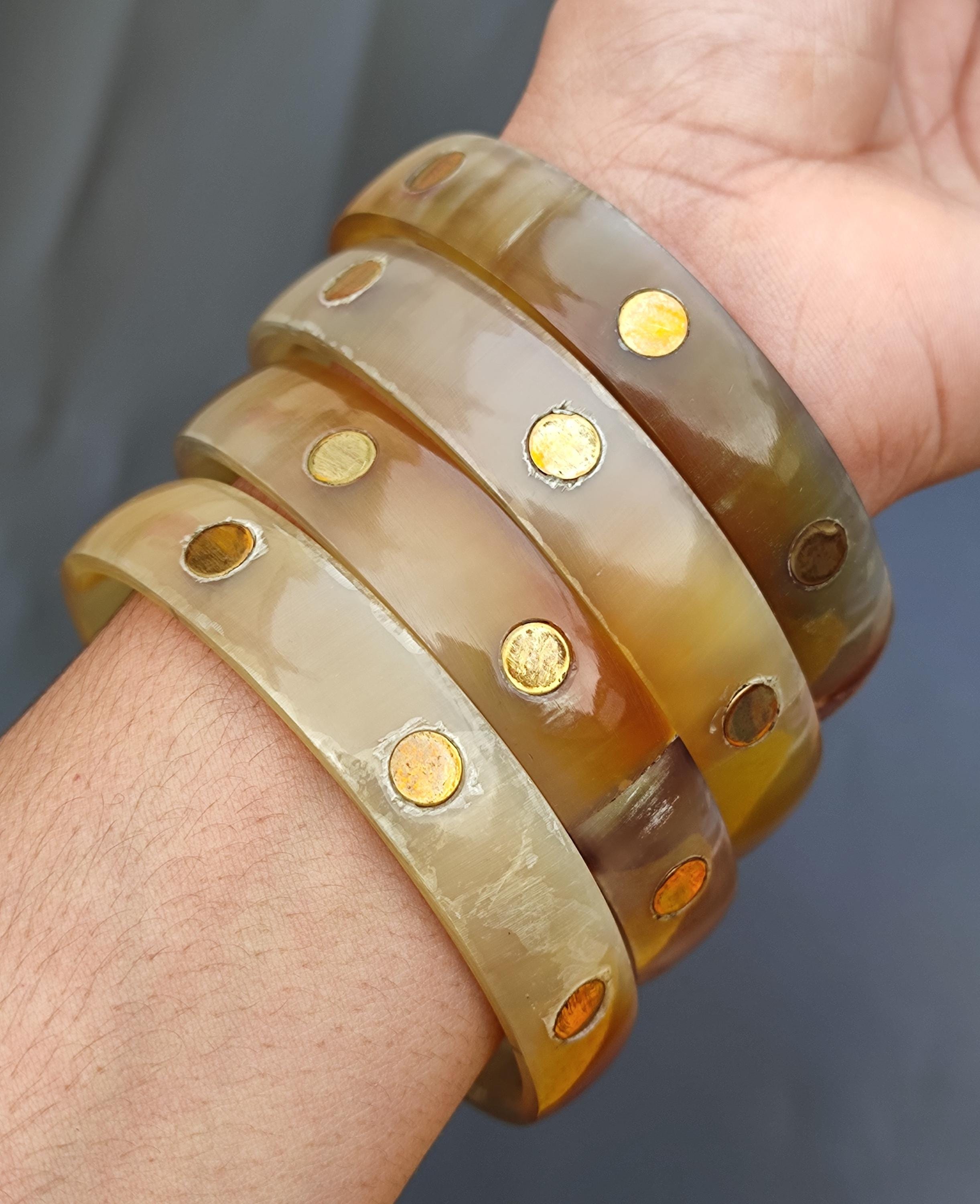 Brass Horn Bracelet - Etsy Canada