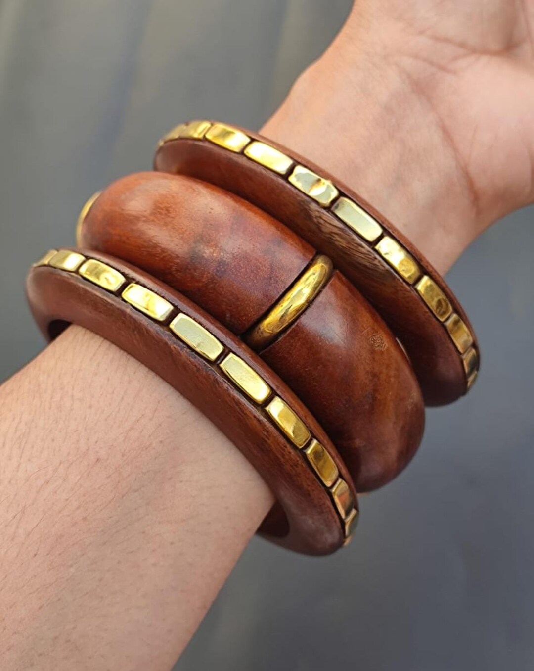 Wood Bangle – Cerulean Arts