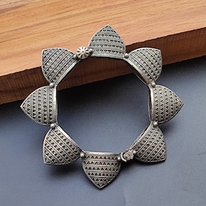 Oxidized Brass Bangle Bracelet (kada) For Women Openable  Screw Bangle Traditional Antique Look Vintage Style Jewelry Handmade Women Jewelry