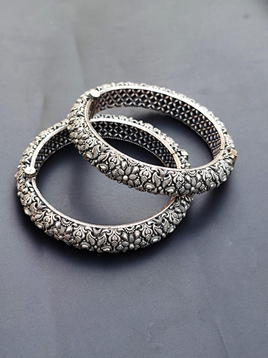 d*7様 CIVARIZE archive Bracelet bangle 00 925 Sterling Silver Handmade Chitai Bangle Bracelet Kada Tribal