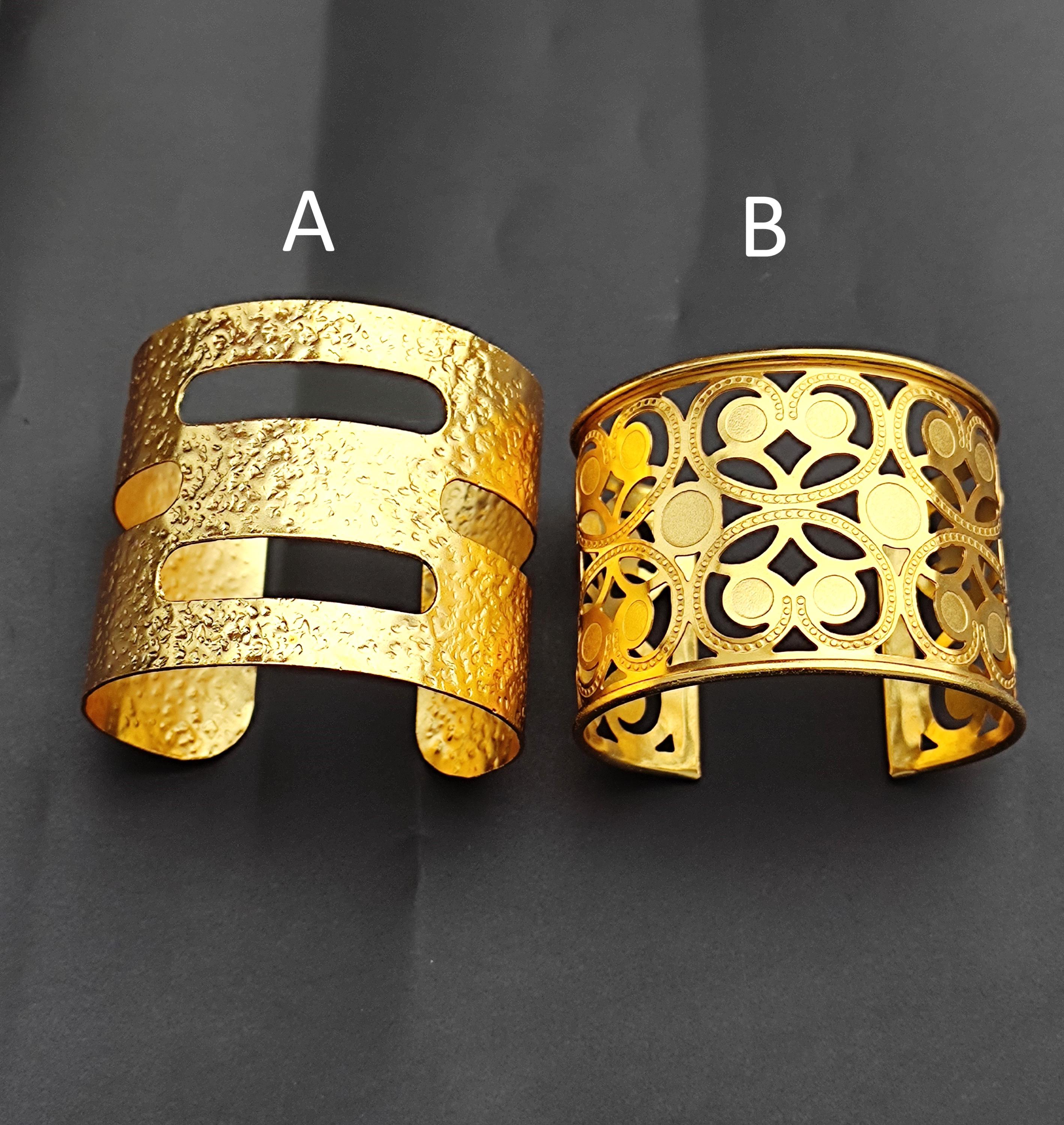 Bracelets manchettes Femme Jaune • Histoire d'Or