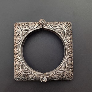 Oxidized Brass Bangle Bracelet (kada) For Women Openable  Screw Bangle Traditional Antique Look Vintage Style Jewelry Handmade Women Jewelry