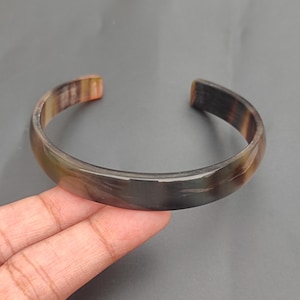 Horn Cuff Bangle Bracelet Horn Bone Jewelry Ethically Sourced Buffalo Horn Bangle Handmade Bohemian Stylish Horn Bangle For Women