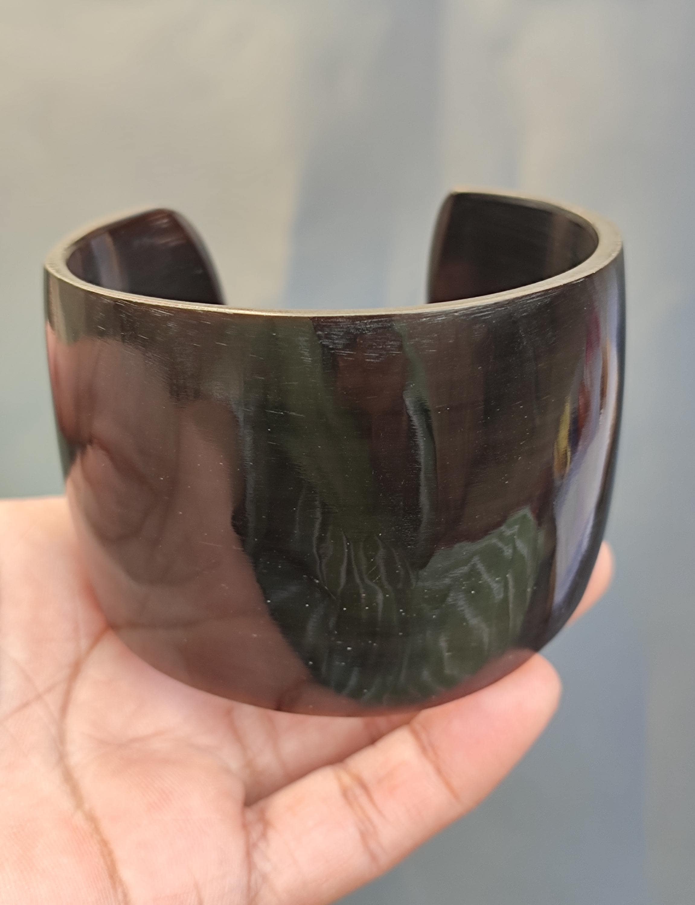 アクセサリー brass buffalo horn bangle brass buffalo horn bangle