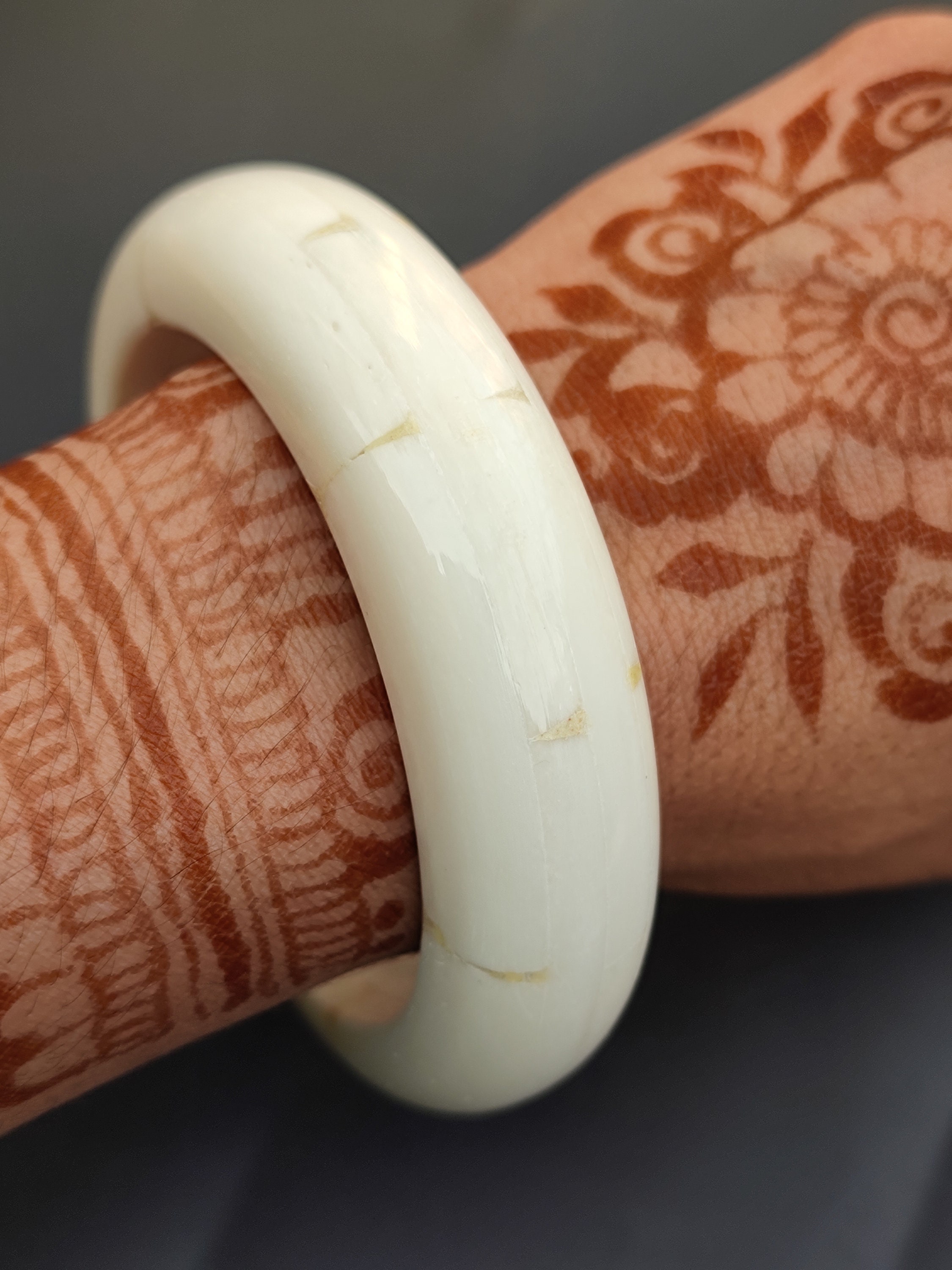 Buffalo Bone Bangle Bracelet, Ethically Sourced, Indian Vintage Style ...