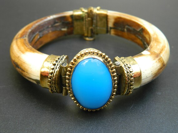 Horn Bone Jewelry Ethically Sourced Buffalo Bone Turquoise