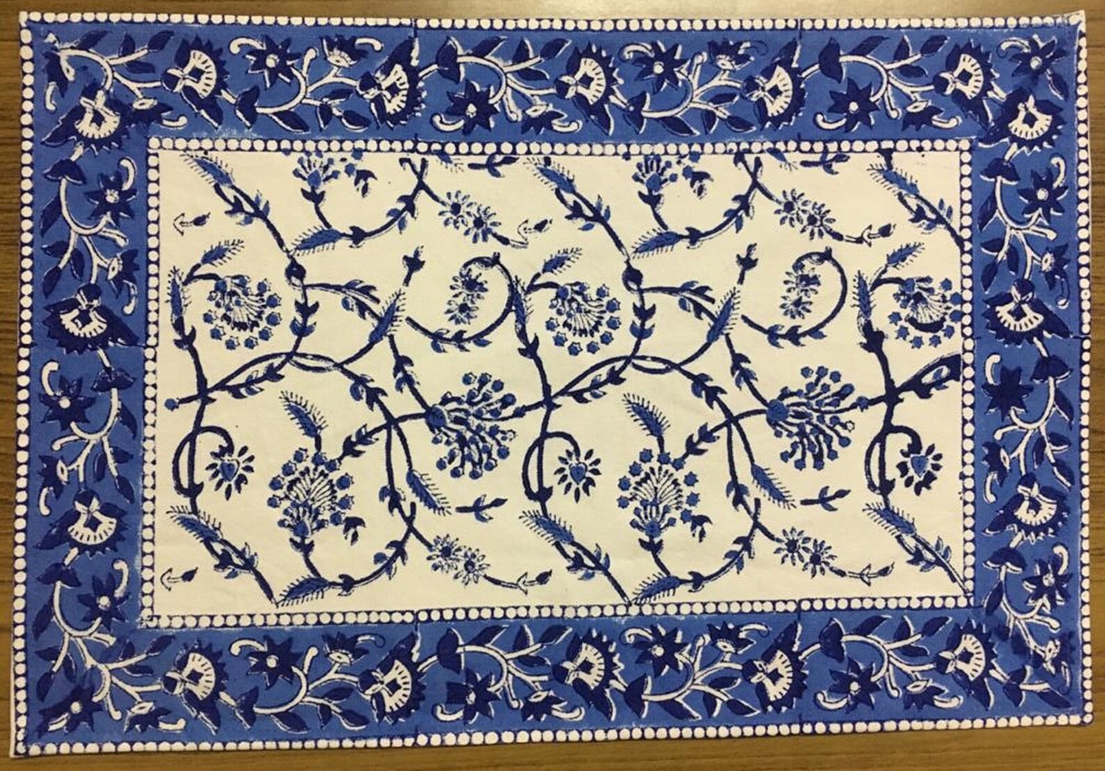 Handmade Placemats/Block print placemats/Table mats/Cotton Etsy