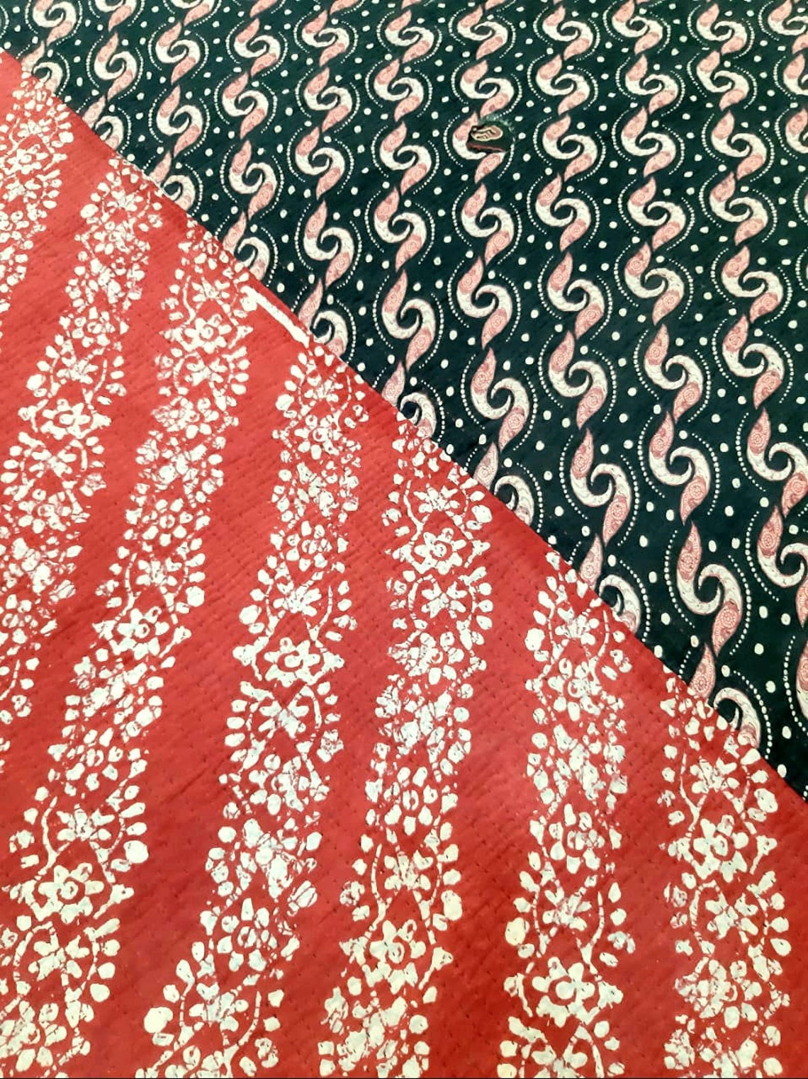 Vintage Chenille Bedspread 1970s Patchwork Throw Blanket Etsy