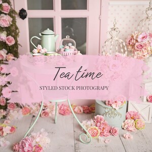 Tea Time Branding stock photo / Social Media Images / Branding Images / Stock photos