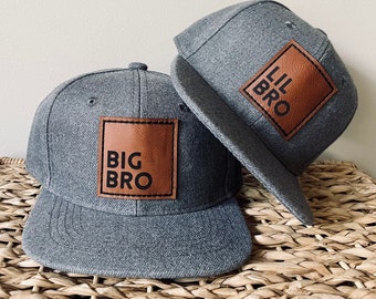 Gorras a juego para hermanos, gorras SnapBack para hermano mayor y hermano menor, para bebés/niños pequeños, jóvenes y adultos.