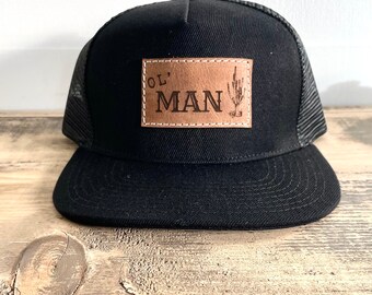 Ol' Man Ol' Son Set Of Dad And Son Matching Snapback Hats