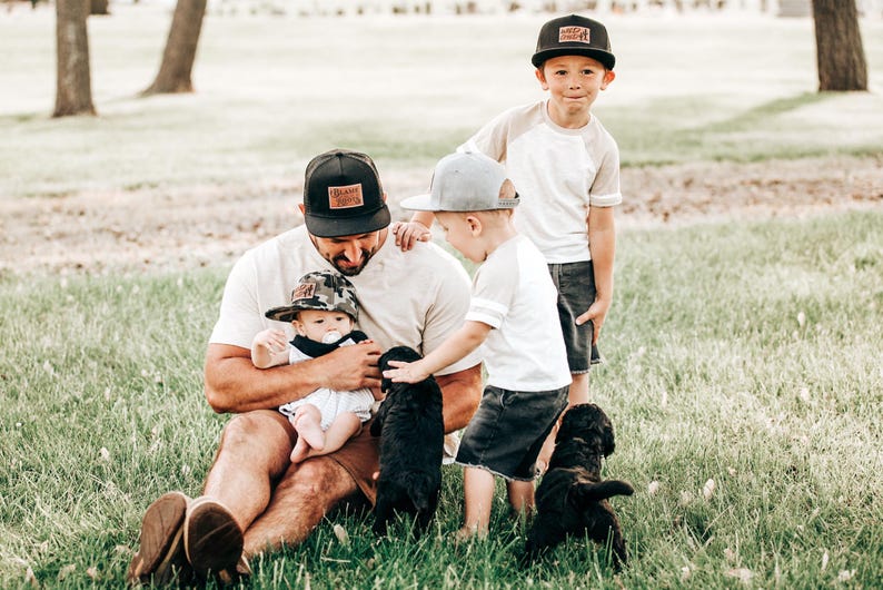 Country Music Hat, Blame it all on my Roots, Baby Toddler youth or adult leather patch cap, Country Western trucker hat, Kids 90’s throwback image 20
