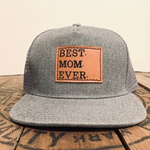 Best Mom Ever Best Kid Ever Matching Hats Mommy and Me Matching New Mom Hat Mothers Day Hat Boy Mom Gift Mommy and son matching image 10