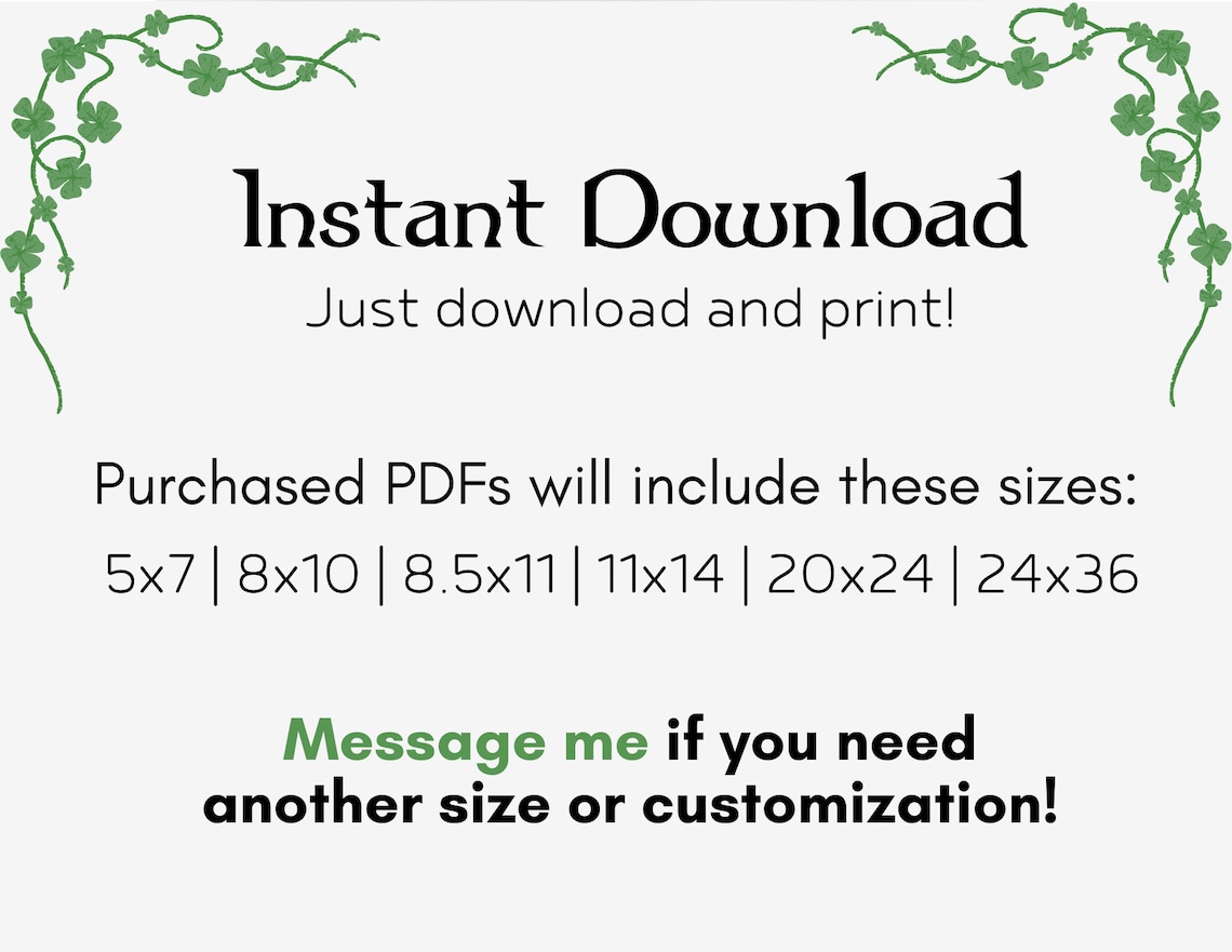 Irish Blessing, Traditional Gaelic Blessing, Celtic Irish Blessing