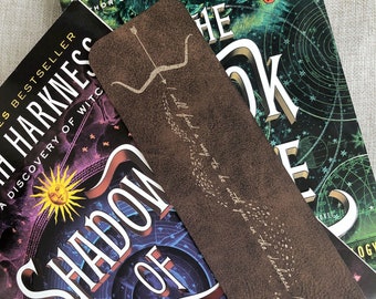 Leatherette Bookmark, inspired by Diana Bishop, All Souls Trilogy