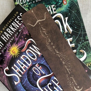 Leatherette Bookmark, inspired by Diana Bishop, All Souls Trilogy