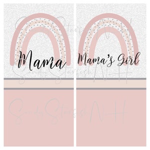 DOWNLOAD DIGITAL PNG rosa boho arco-íris Pantone mama mamas menina png sublimação
