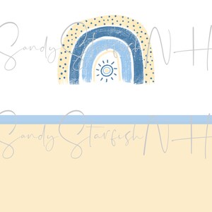 DIGITAL DOWNLOAD PNG blank yellow blue boho rainbow neutral sublimation tumbler set
