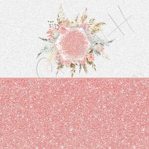DIGITAL DOWNLOAD png Blank rose gold floral sublimation file