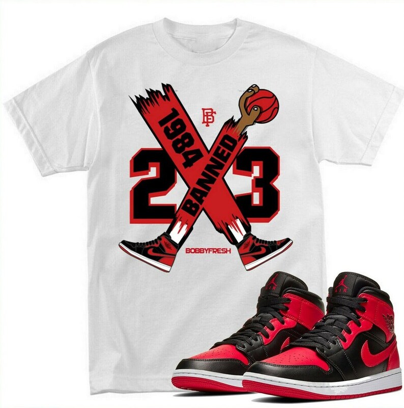 banned jordan 1 shirt