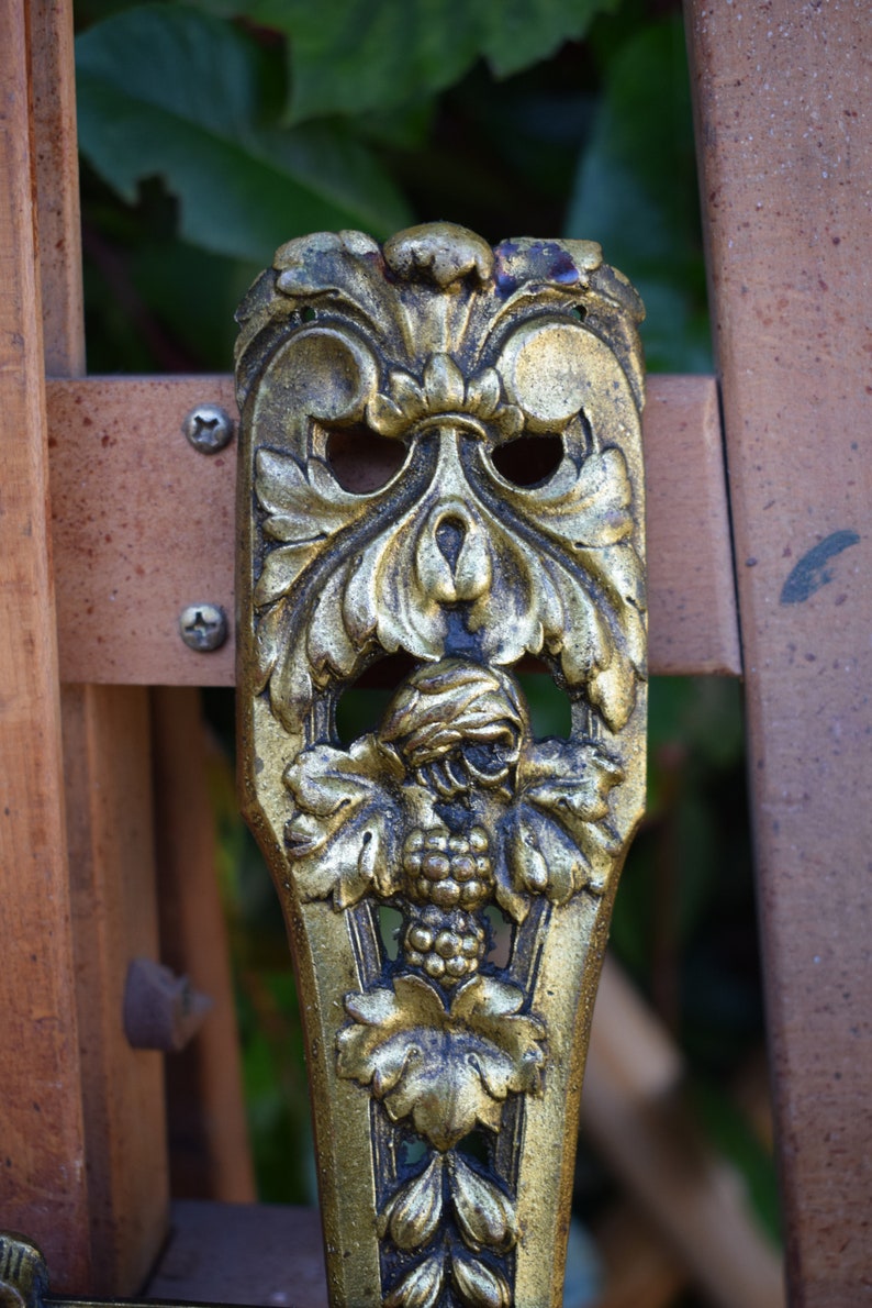 Set of Three Bronze Pediment Decorations for Furniture Etsy