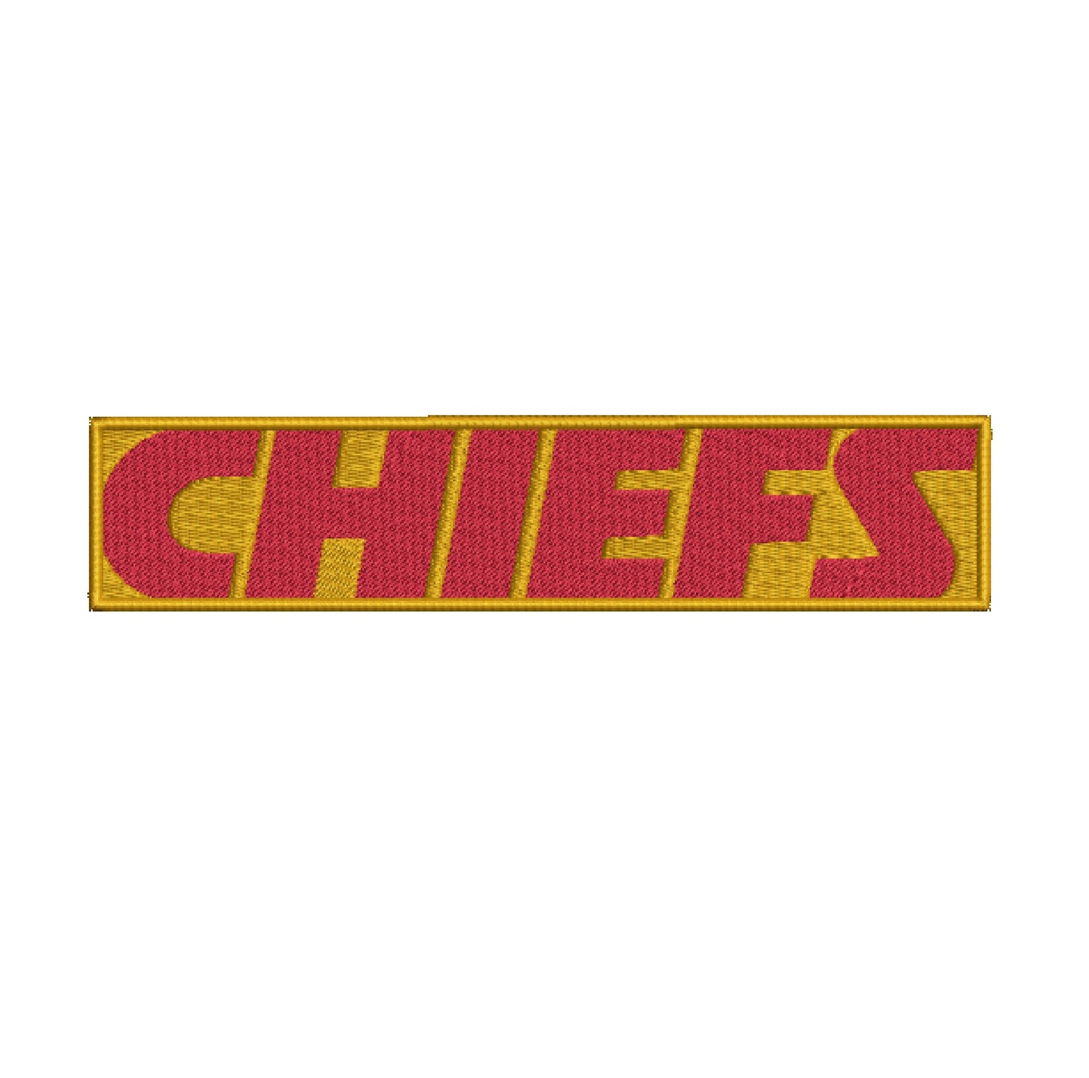 7 Size Kansas City Chiefs logo Embroidery machine embroidery Etsy