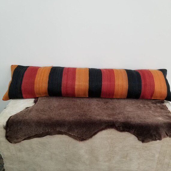 Kilim pillow cover 12x46'' pillow lumbar pillow Etsy