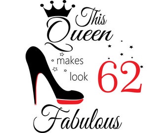 Happy 62nd Birthday Etsy