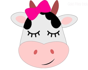 Cow Aunt Svg Cow Face Aunt Svg Png Cow Face Svg Png Cow - Etsy